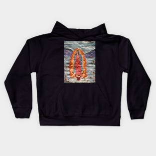 Our Lady of Guadalupe (Papyrus Version) Kids Hoodie